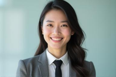 山田花子氏の顔写真